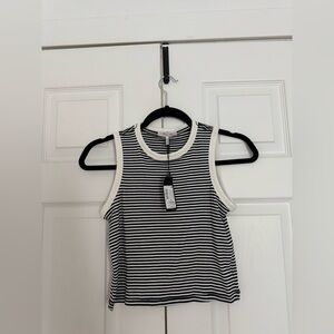 Rag & Bone Navy and White Striped Tank